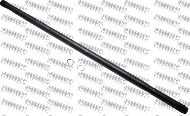 Полуось (привод в сборе, приводной вал) Febest передняя правая для Nissan Almera N16 2003-2006. Артикул 0212-QG15RH