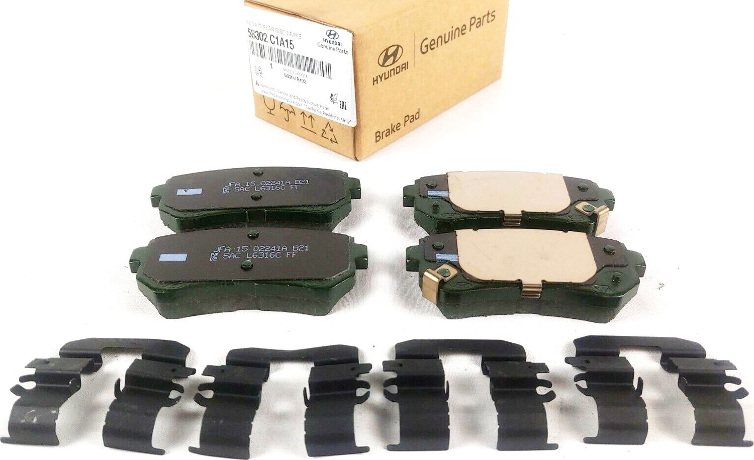 Тормозные колодки Hyundai / KIA. Артикул 58302C1A15