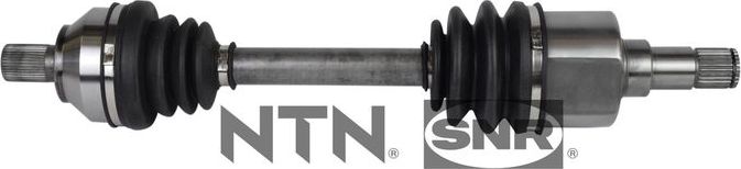 Полуось (привод в сборе, приводной вал) NTN / SNR. Артикул DK52.004