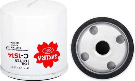Масляный фильтр Sakura. Артикул C-1514SBP