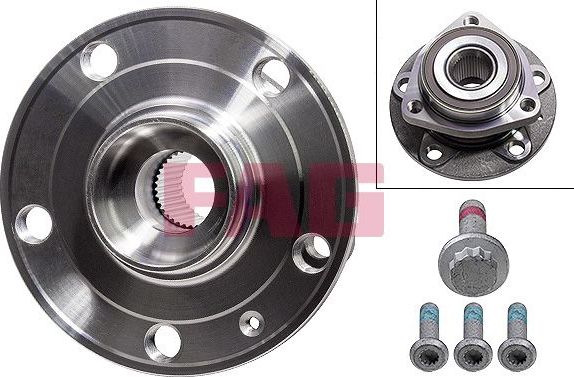 Ступица колеса с интегрированным подшипником Fag. Артикул 713 6109 90