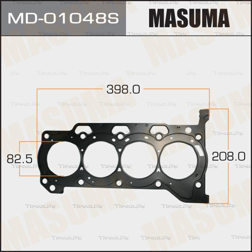 Прокладка ГБЦ Masuma для Toyota RAV4 III (XA30) 2008-2013. Артикул MD-01048S