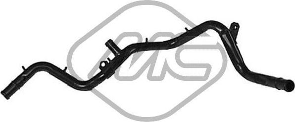 Патрубок радиатора (системы охлаждения) Metalcaucho для Volkswagen Passat B3 1988-1996. Артикул 03079