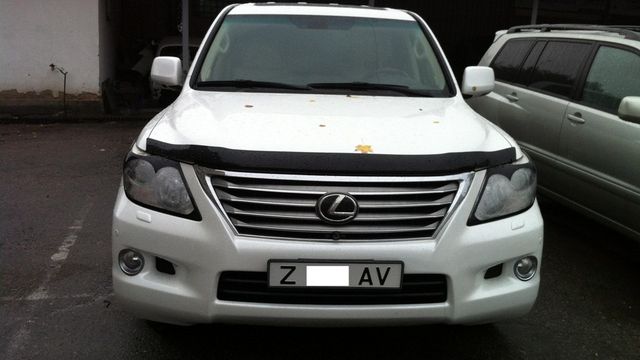 Дефлектор SIM для капота Lexus LX 570 2007-2015. Артикул SLLX5700712