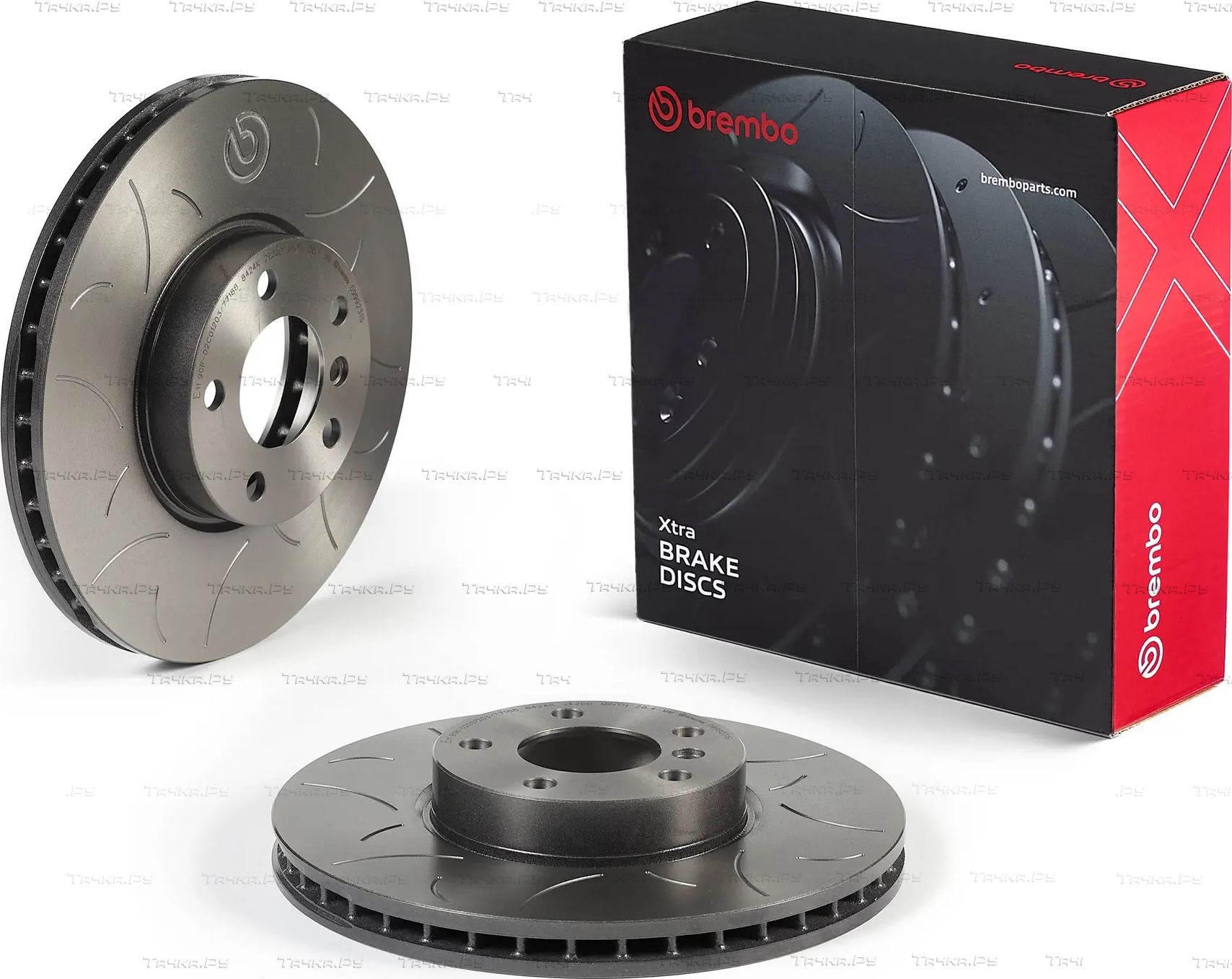 Тормозной диск Brembo передний для BMW X5 III (F15) 2013-2018. Артикул 09.9923.1S