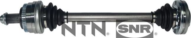 Полуось (привод в сборе, приводной вал) NTN / SNR. Артикул DK50.020