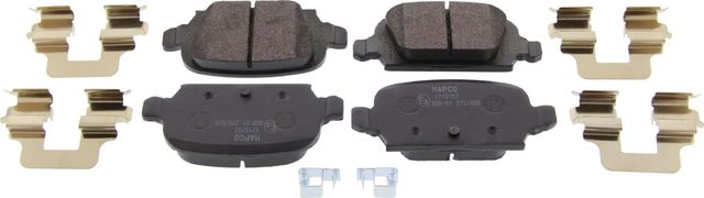 Тормозные колодки MAPCO задние для Opel Tigra B 2004-2009. Артикул 6711