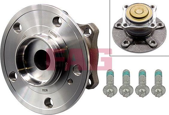 Ступица колеса с интегрированным подшипником Fag. Артикул 713 6680 90