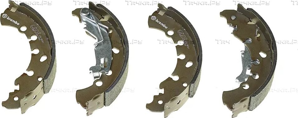 Тормозные колодки Brembo ESSENTIAL LINE задние для Fiat Punto II 2003-2012. Артикул S 23 530