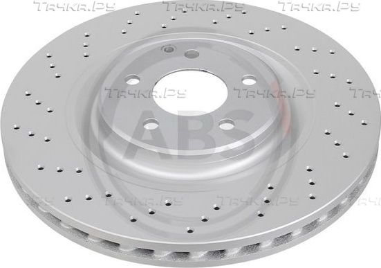 Тормозной диск ABS COATED передний для Mercedes-Benz C-Класс II (W203, CL203) 2001-2008. Артикул 17367