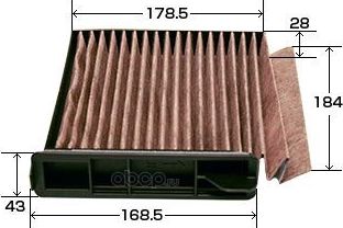 AC-204EX ФИЛЬТР САЛОНАCUBE,MARCH,MICRA 02 (VIC). Артикул AC204EX