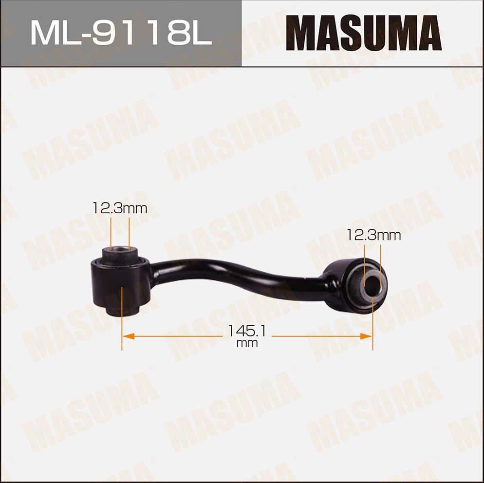 Стойка (тяга) стабилизатора Masuma. Артикул ML-9118L