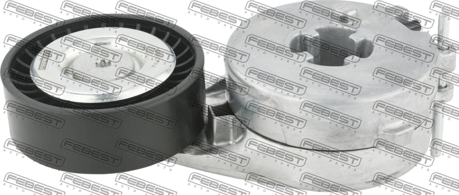 Натяжной ролик (натяжитель) приводного клинового зубчатого ремня Febest. Артикул 2390-CFPA