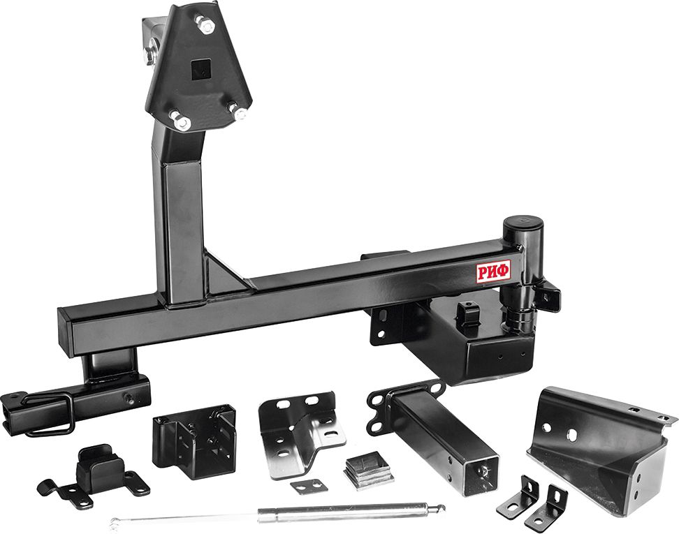 Калитка РИФ в штатный задний бампер для УАЗ Patriot 2005-2014. Артикул RIF060-80001