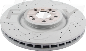 Тормозной диск Frey передний для Mercedes-Benz GLE I (W166) 2015-2018. Артикул 745218401