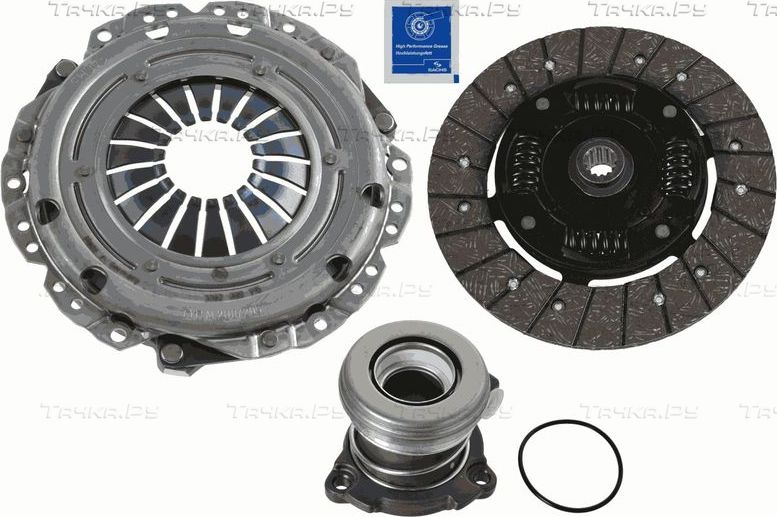 Сцепление (комплект) SACHS Kit plus CSC для Chevrolet Cruze I 2013-2015. Артикул 3000 990 157