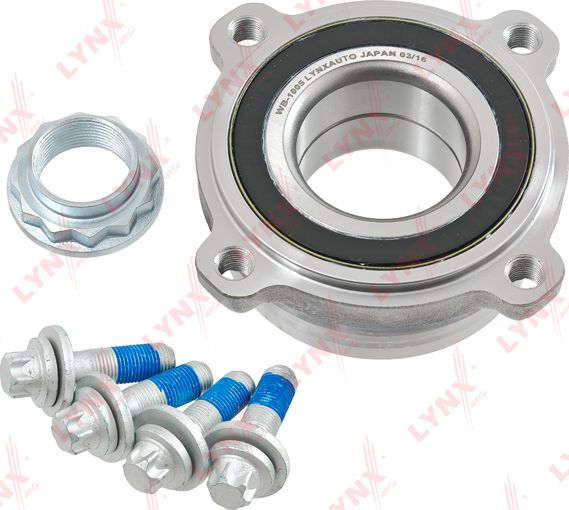 Ступичный подшипник (комплект) LYNXauto. Артикул WB-1005