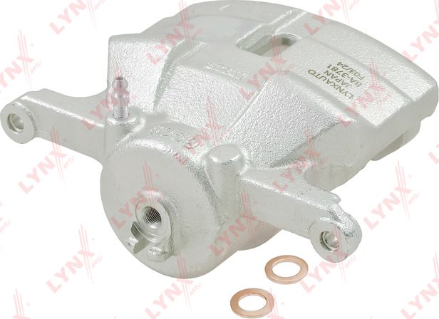 Тормозной суппорт LYNXauto передний левый для Renault Koleos II 2016-2026. Артикул BA-3781