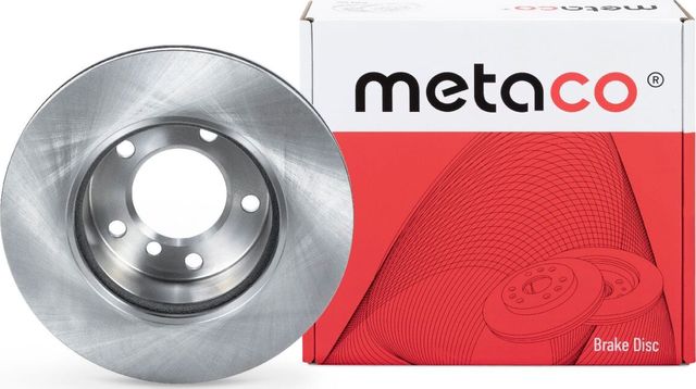 Диск тормозной передний вентилируемый (Metaco). Артикул 3050161