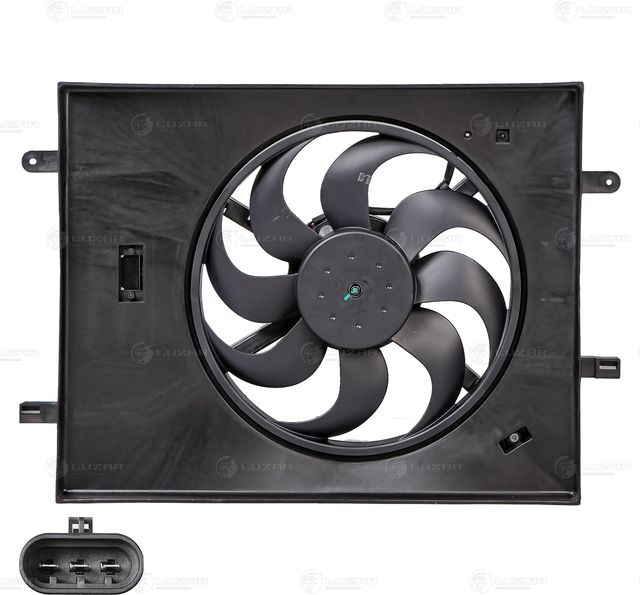 Вентилятор радиатора двигателя Luzar для Changan CS35 2014-2026. Артикул LFK 3023