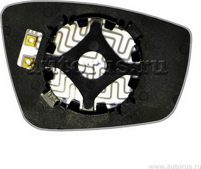 Зеркальный элемент L сферический с обогревом VOLKSWAGEN Polo V (09-15) (L. Sf. Cr. 12V. ) ERGON 93640908. Артикул 93640908