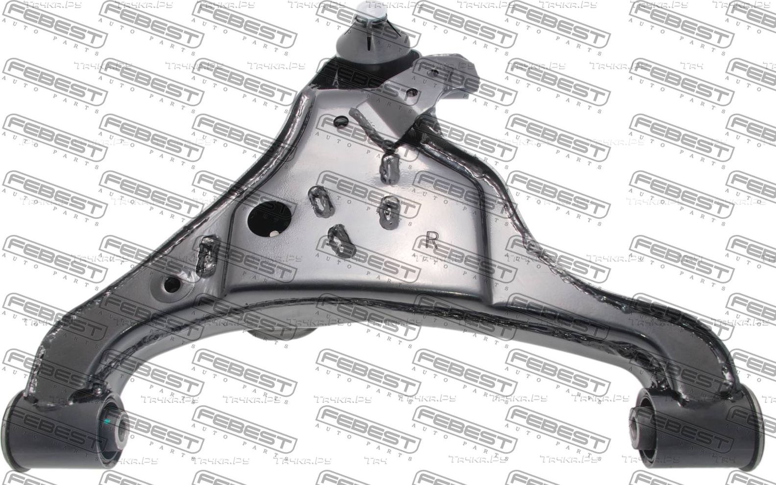 Поперечный рычаг Febest передний правый нижний для Nissan Pathfinder R51 2005-2014. Артикул 0224-R51LR