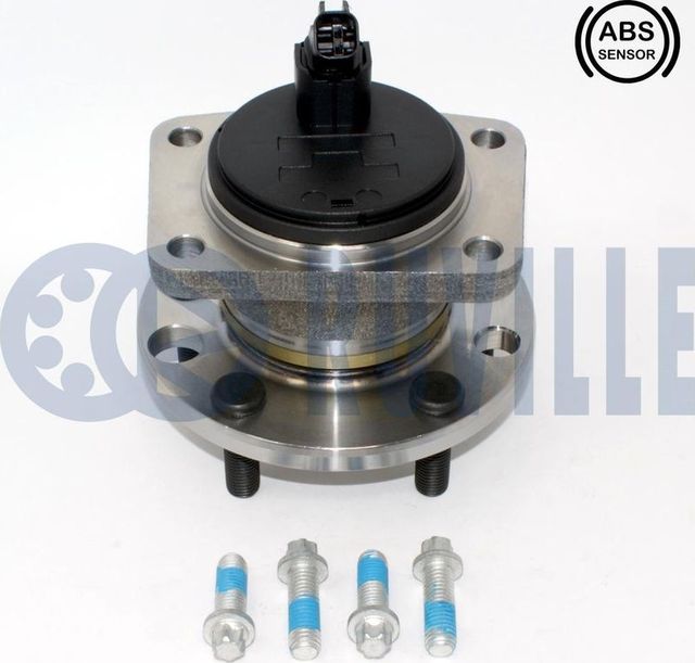 Ступица колеса с интегрированным подшипником Ruville задняя для Jaguar X-Type I 2001-2009. Артикул 220993