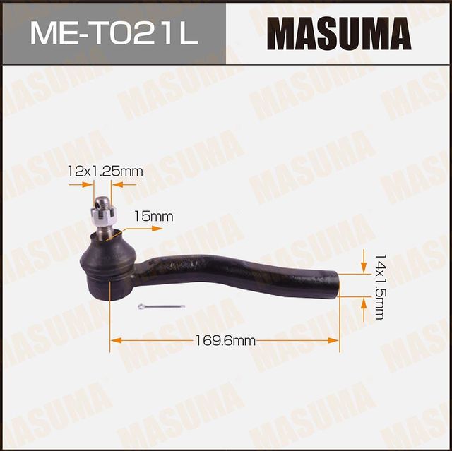 Наконечник рулевой тяги Masuma. Артикул ME-T021L