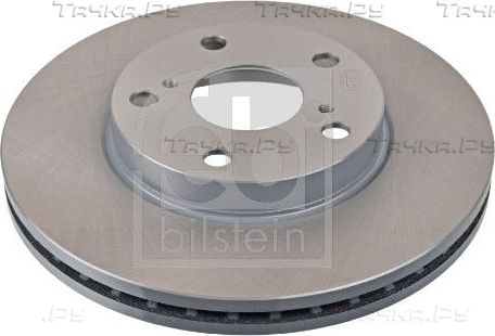 Тормозной диск Febi Bilstein передний для Toyota Corolla E170, E180 2013-2019. Артикул 108406