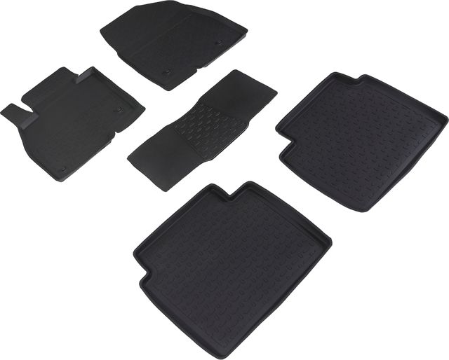 Коврики резиновые Seintex с высоким бортиком для салона Mazda 6 III 2012-2026. Артикул 83982