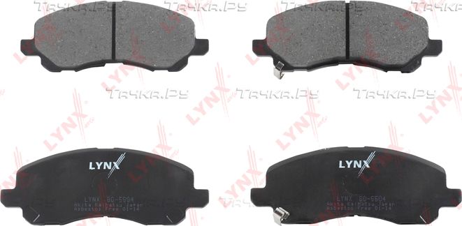 Тормозные колодки LYNXauto передние для Mitsubishi Space Runner II 2000-2003. Артикул BD-5504