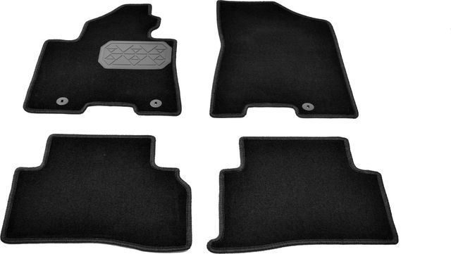 Коврики текстильные Норпласт для салона Kia Sportage IV (F/L) рестайлинг 2018-2026. Артикул NPA10-VTe430-528