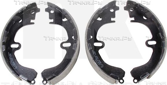 Тормозные колодки NK задние для Toyota Corolla E90 1987-1997. Артикул 2745501
