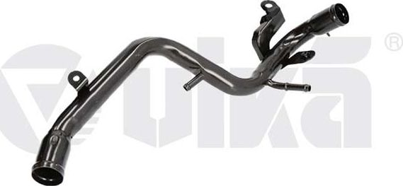 Патрубок радиатора (системы охлаждения) Vika (Железо) для Audi A6 II (C5) 2000-2005. Артикул 11211886201