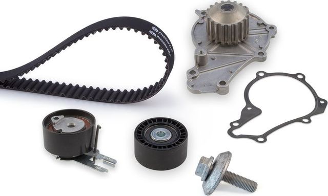 Помпа (водяной насос) с комплектом ремня ГРМ Gates PowerGrip®. Артикул KP15598XS