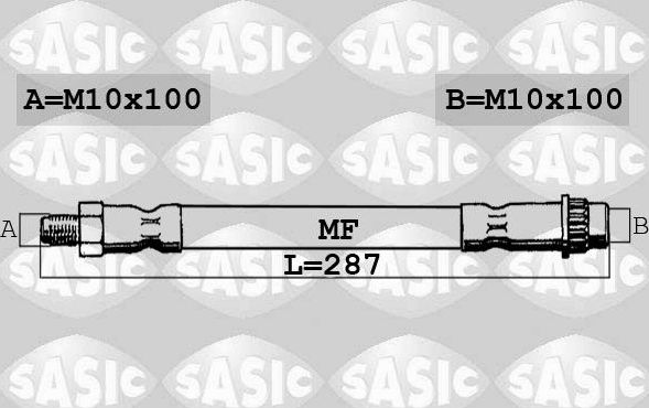 Тормозной шланг Sasic. Артикул SBH4079