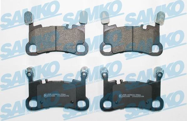 Тормозные колодки Samko. Артикул 5SP2190