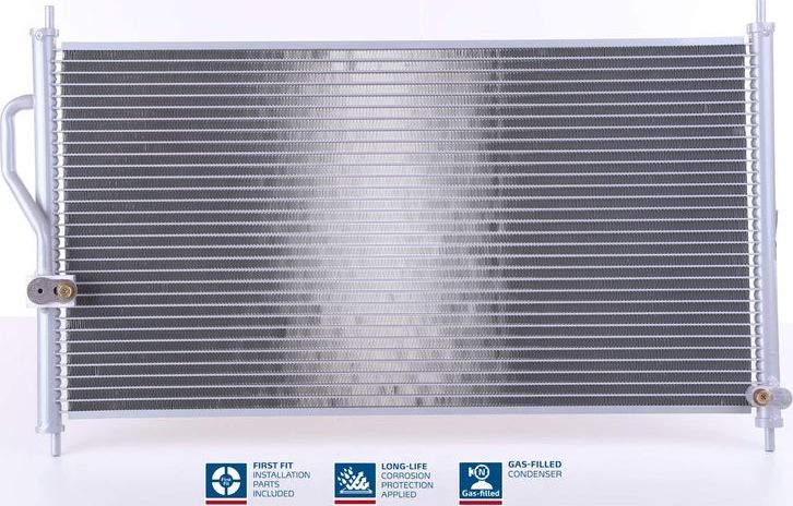 Радиатор кондиционера (конденсатор) Nissens (алюминий). Артикул 94458