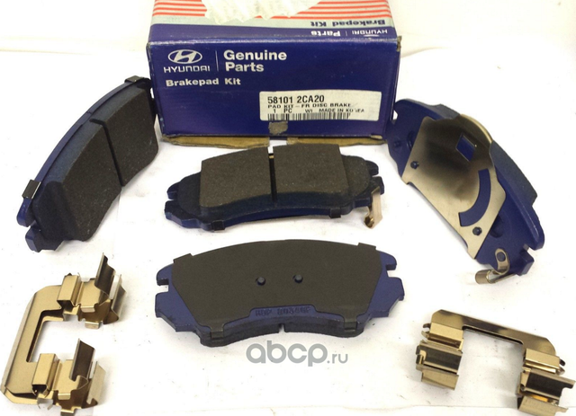 Тормозные колодки Hyundai / KIA. Артикул 581012CA20