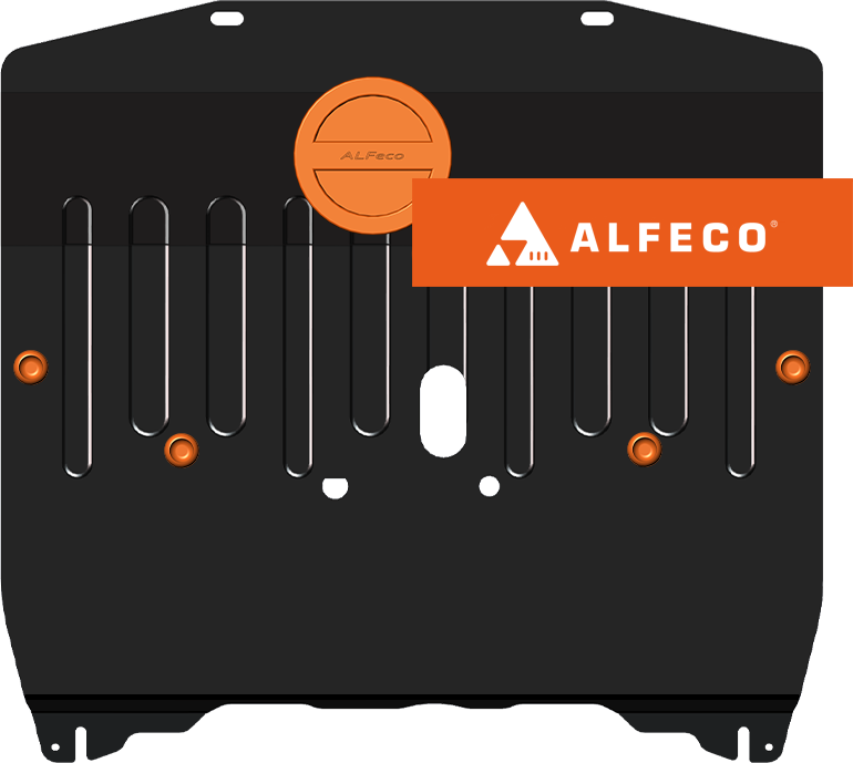 Защита Alfeco для картера и КПП Chevrolet Equinox 2017-2026. Артикул ALF.03.26