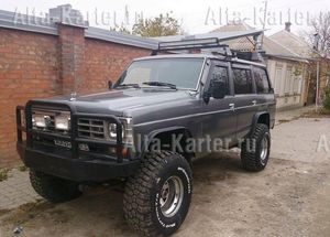 Дефлекторы Cobra Tuning для окон Nissan Patrol Y60 5-дв. 1987-1997. Артикул N13987