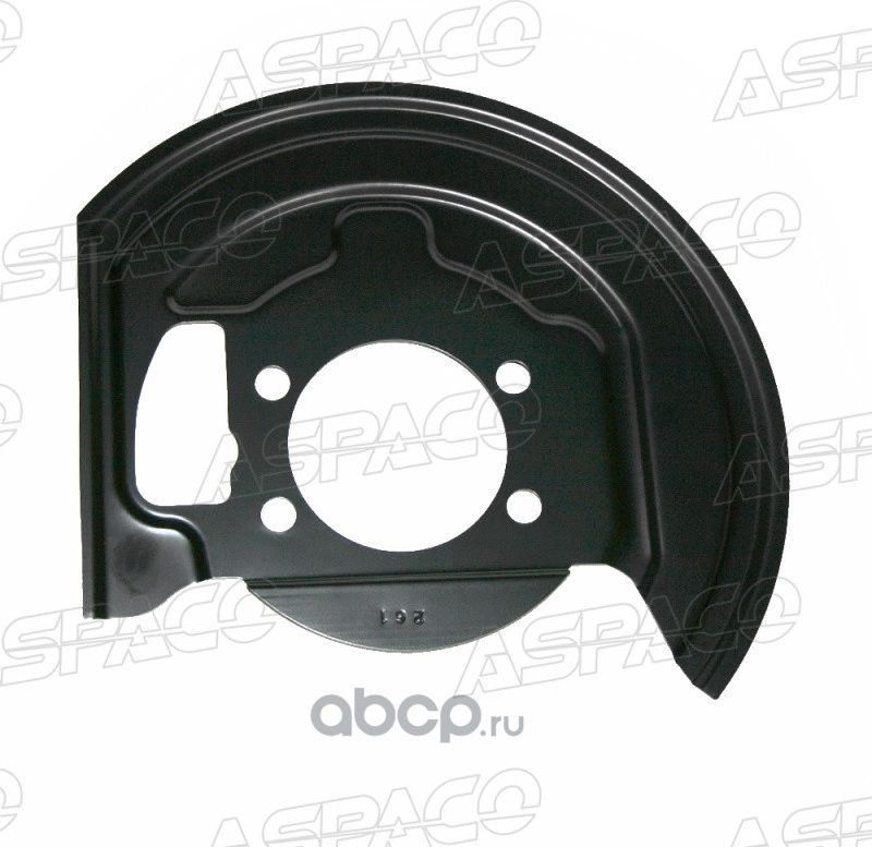 ЩИТОК ПЕРЕДНЕГО ТОРМОЗНОГО ДИСКА ПРАВЫЙ NISSAN JUKE (2011-), NISSAN QASHQAI J10( (Aspaco). Артикул AP4115