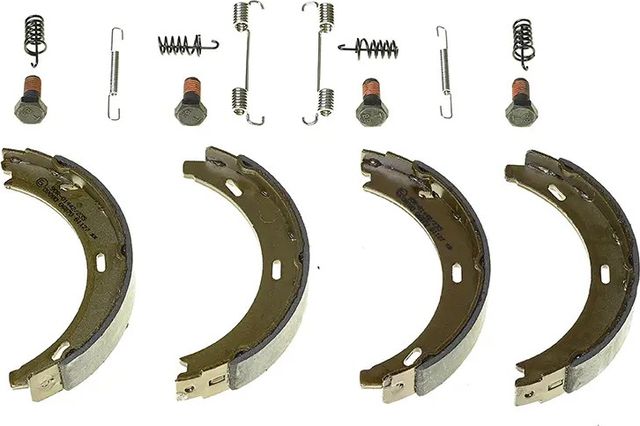 Тормозные колодки (стояночная тормозная система) Brembo ESSENTIAL LINE задние для Mercedes-Benz E-Класс II (W210, S210) 1996-2003. Артикул S 50 507