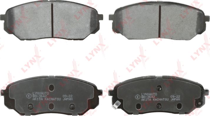 Тормозные колодки LYNXauto. Артикул BD-3642