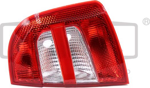 Фонарь задний DPA правый для Skoda Fabia I 1999-2008. Артикул 89450204502