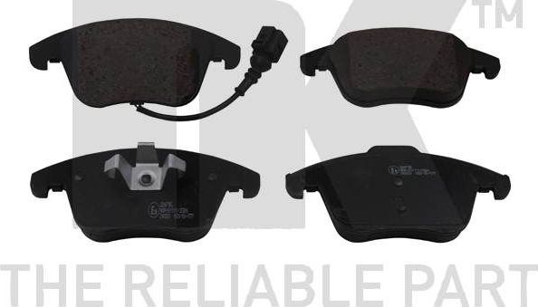 Тормозные колодки NK. Артикул 224795