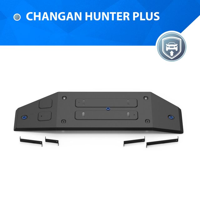 Защита Rival для топливного бака Changan Hunter Plus АКПП 4WD 2023-2026. Артикул 111.8922.1