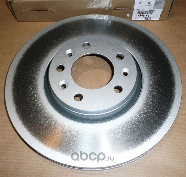 Тормозной диск PSA передний для Citroen Jumpy II 2007-2016. Артикул 4249K0