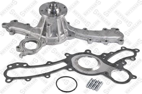 Помпа (водяной насос) Stellox для Toyota Land Cruiser Prado 120 2002-2010. Артикул 4500-0315-SX
