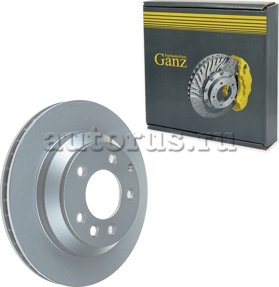 Диск тормозной задний (Ganz). Артикул GIJ06013